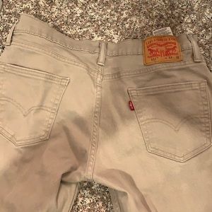 Levi’s tan pants